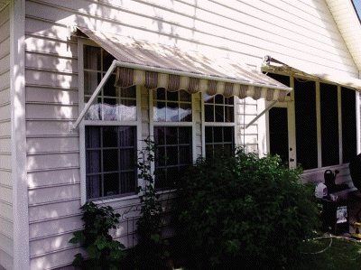 Retractable Window Awning